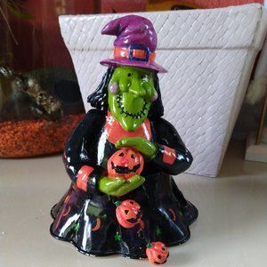 Witch candle holder